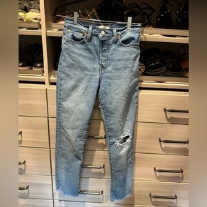 Levi’s Wedgie Straight Jeans, Women’s Size 28